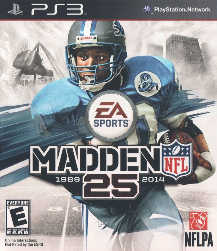 Madden NFL 25 box art for Playstation 3